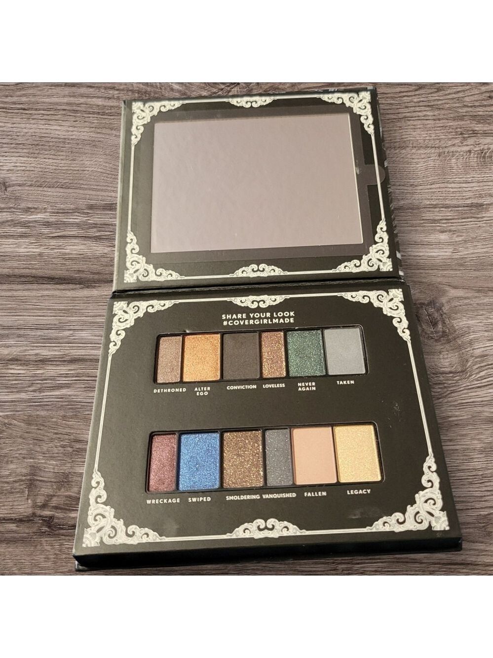 Covergirl Overthrown Eyeshadow Palette | 12 Bold & Shimmering Shades